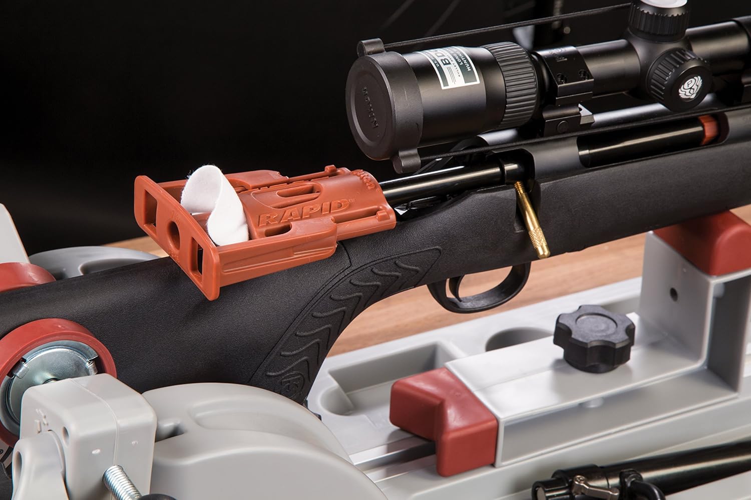 Tipton Rapid Deluxe Bore Guide Kit with 4 Muzzle Guides for Firearm