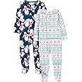 Simple Joys by Carter's Kids' Holiday Loose-fit Flame Resistant Fleece Footed Pajamas