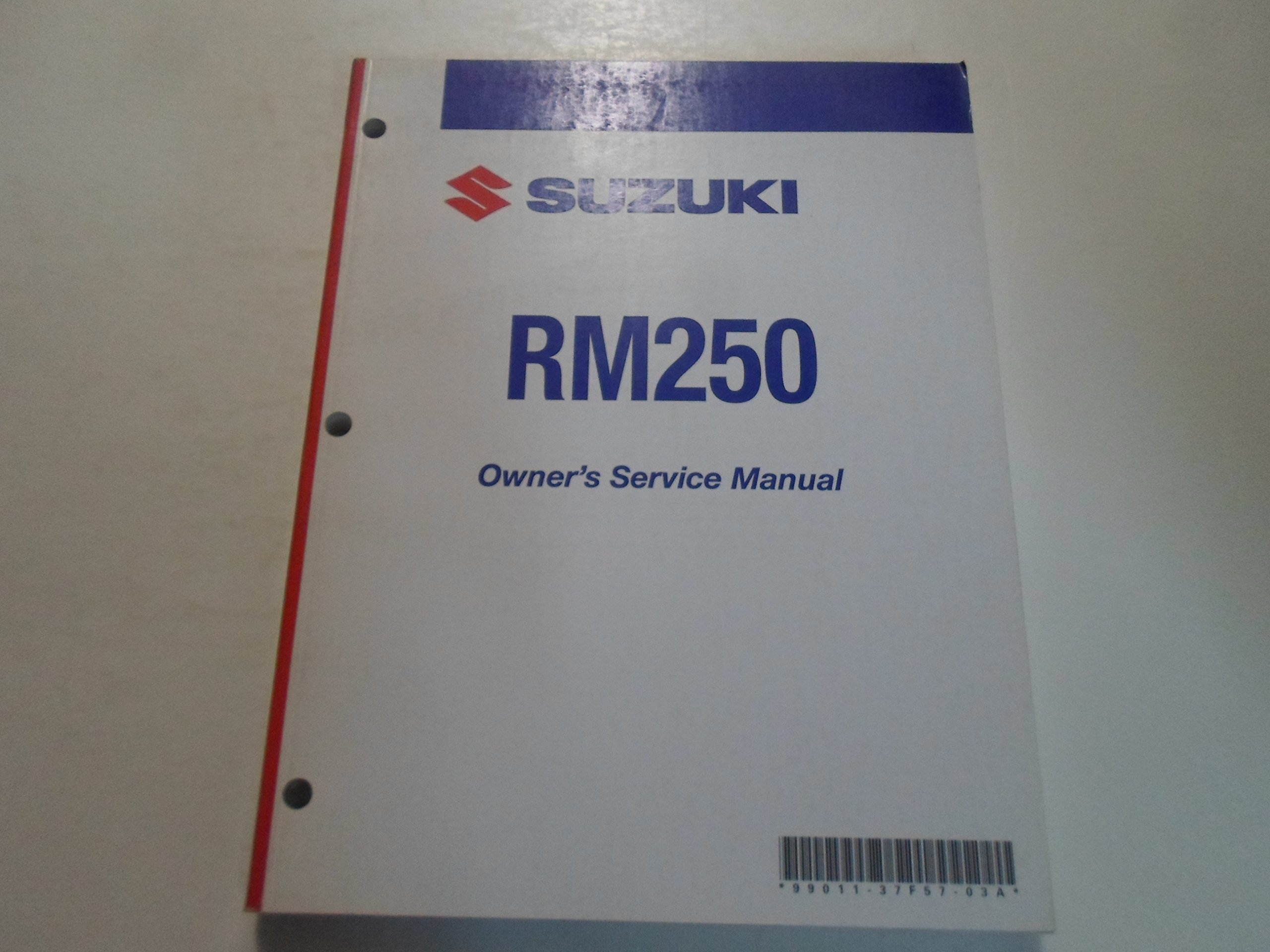 2008 Suzuki RM 250 RM250 Model K8 Service Shop Repair Manual DAMAGED  STAINED Paperback – 2007