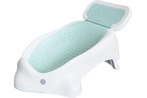 JOOL BABY PRODUCTS Baby Bath Support - Bathing Seat for Bathtub & Sink - Jool Baby (Baby Bather, Aqua)
