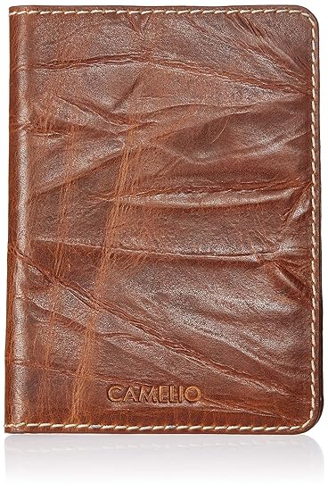 CAMELIO Brown Passport Wallet (CAM-WL-0029)
