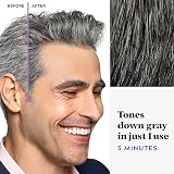 Just For Men Touch of Gray Hair Coloring T-45 Dark Brown Comb Applicator Salt view 4