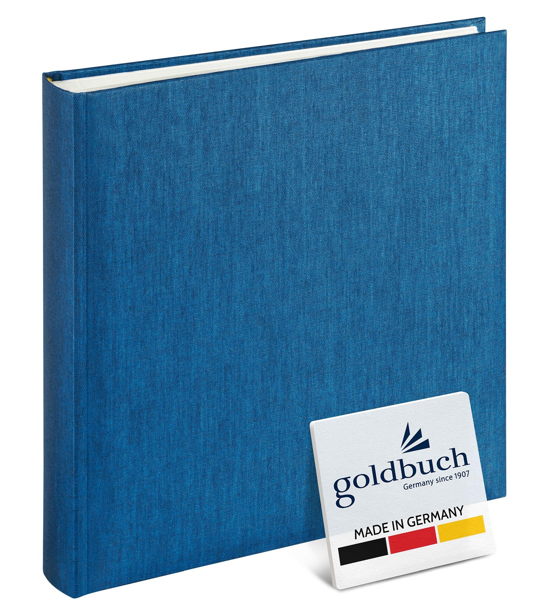 Goldbuch photo album, summertime, 25x25 cm, 60 pages with glassine, light blue, 25x25 cm