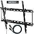 Cheetah Mounts APTMM2B TV Wall Mount Bracket for 20-75" TVs up to VESA 600 and 165lbs, Fits 16&rdquo; And 24&rdquo; Wall Studs, and includes a 10' Twisted Veins HDMI Cable and a 6" 3-Axis Magnetic Bubble Level