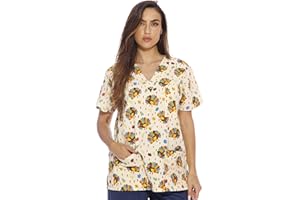 Just Love Womens Holiday Scrub Tops