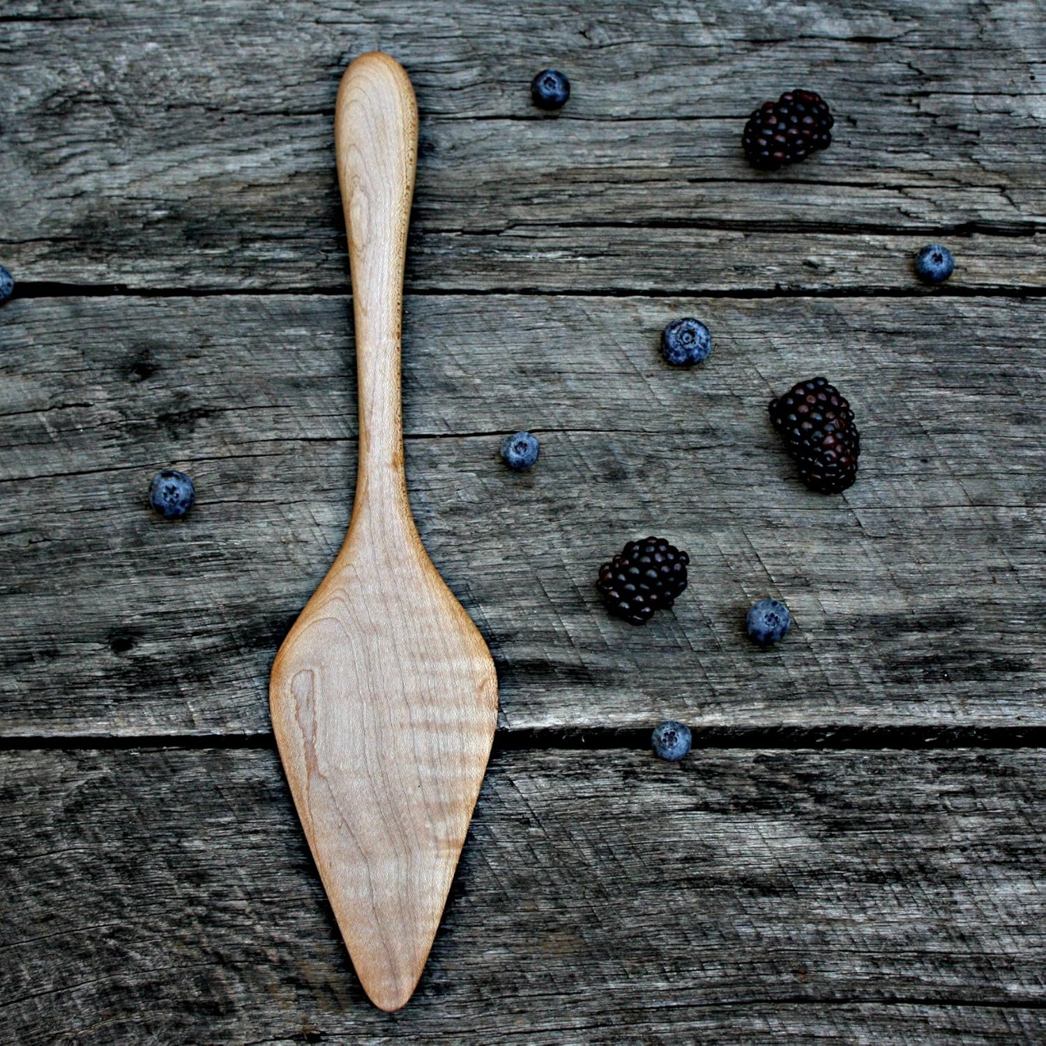 Handmade Cake and Pie Server Solid Wood Serving Tool