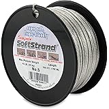 SuperSoftstrand 500-Feet Picture Wire Vinyl Coated Stranded Stainless Steel