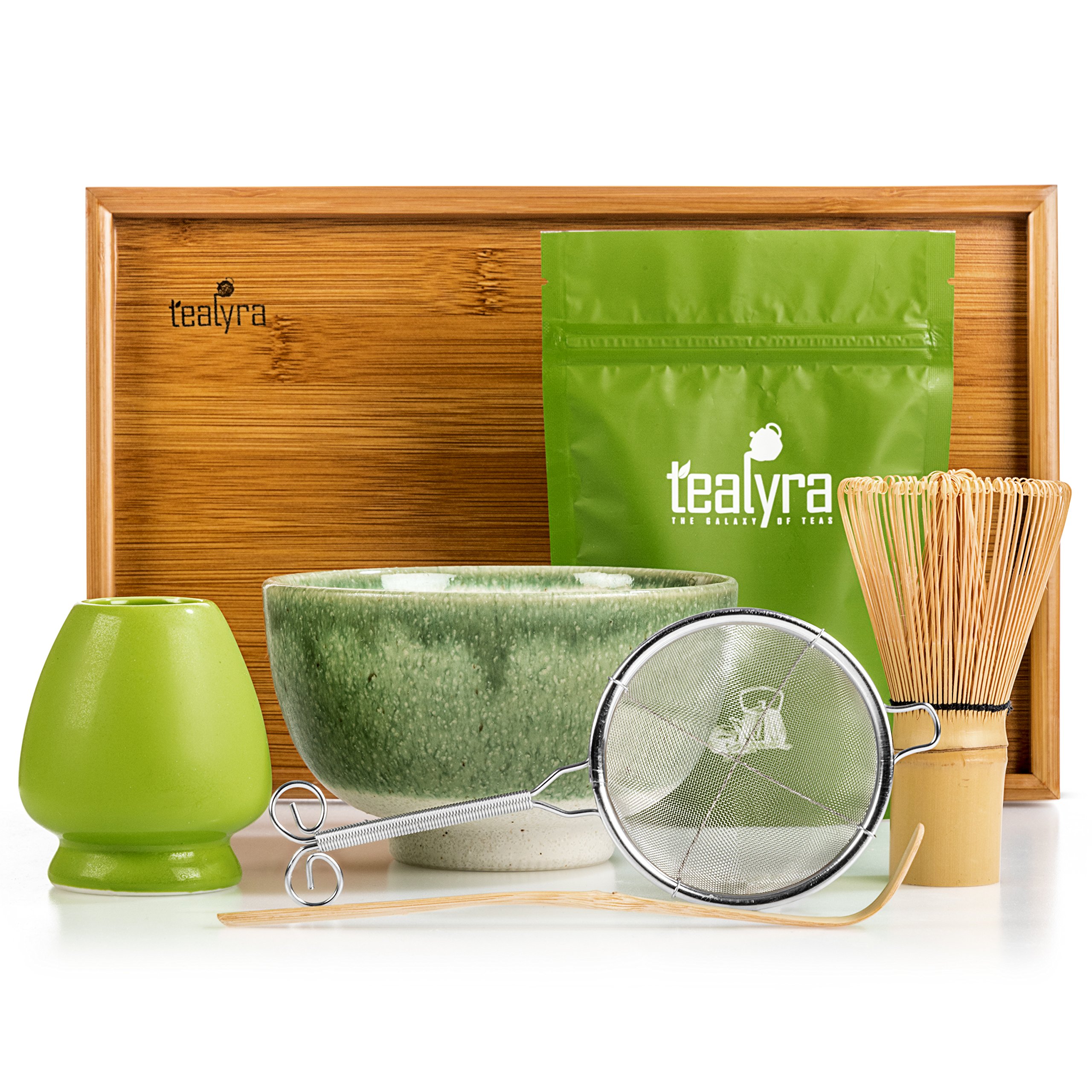 Tealyra Matcha Kit Connoisseur Ceremony Start Up Set Premium