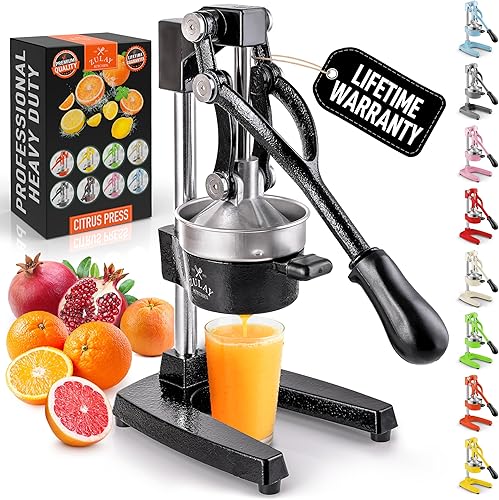 Zulay Kitchen Professional Citrus Juicer Manual Citrus Press and