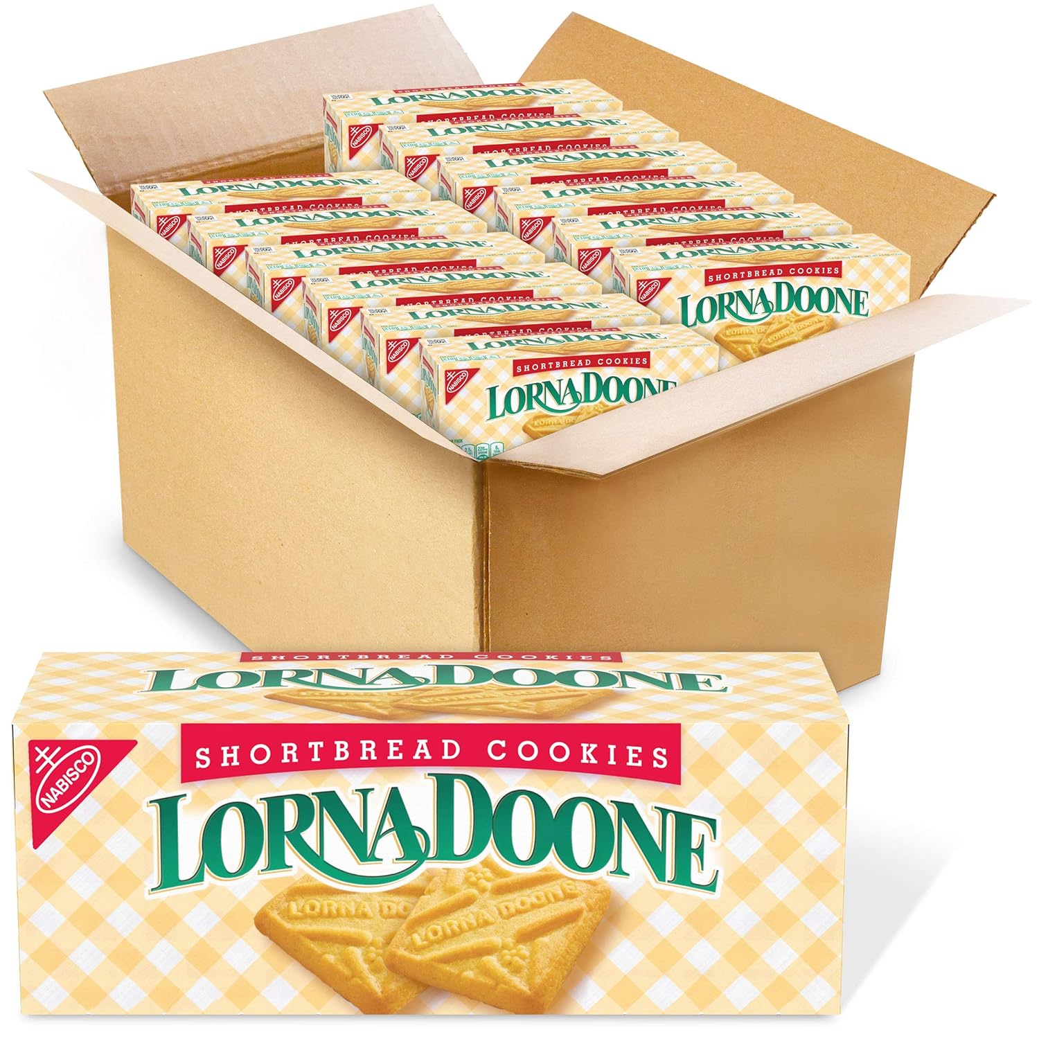Lorna Doone Shortbread Cookies 4 5 Ounce Pack Of 12 Amazon Com Grocery Gourmet Food