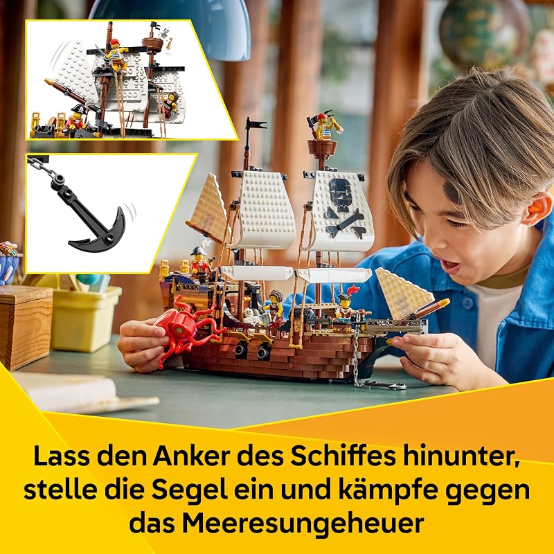 Creator 3in1 Legendäres Piratenschiff 31387