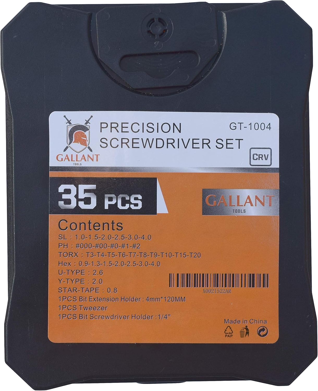 Precision Screwdriver Set. Small Screw Driver Tool Set. Mini Magnetic Driverset with Torx, Phillips, Star, Flathead, Hex, Pozi drive selection. Cr-V - - 