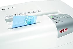 HSM shredstar X17, 17-Sheet Cross-Cut Paper/CD/Card