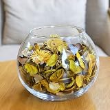 Qingbei Rina Yellow Potpourri Lemon Scented Dried Flowers 2 Bags 240g view 2