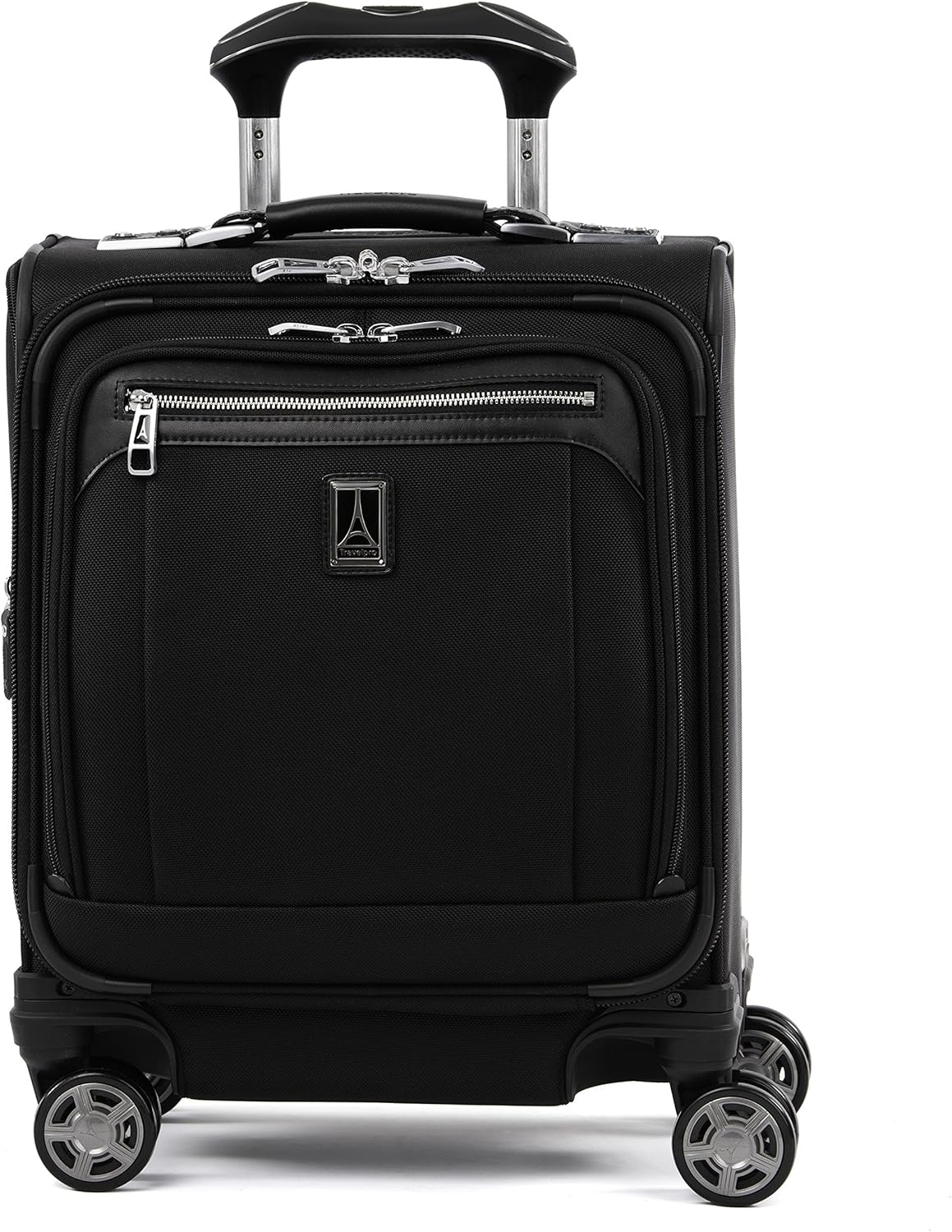 Travelpro Platinum Elite Spinner Tote CarryOn, Shadow Black, One Size (Model409181301) Amazon