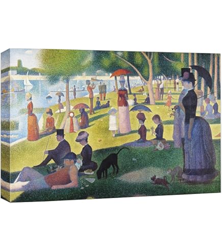 Amazon.com: ARTCANVAS A Sunday Afternoon on the Island of La