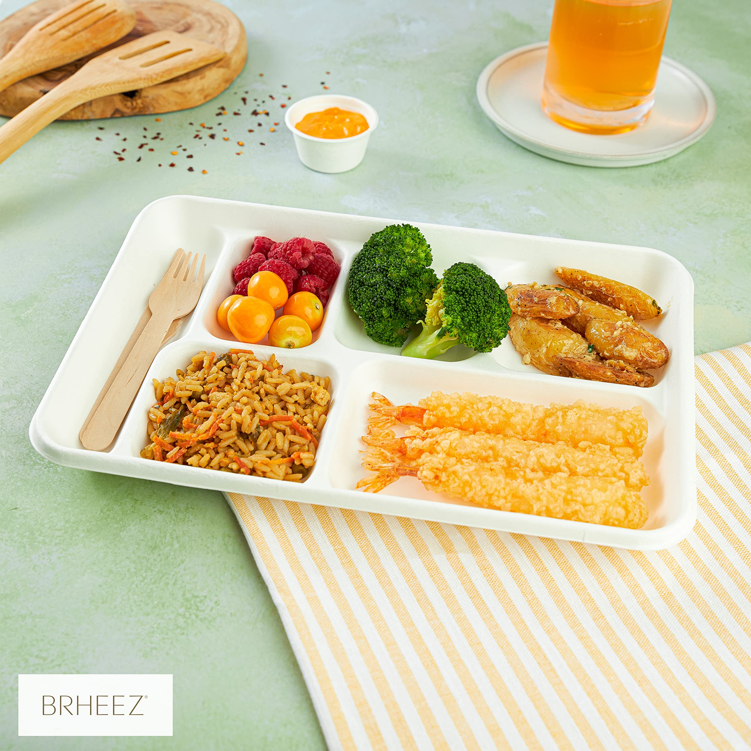 Eco-Friendly Disposable Trays