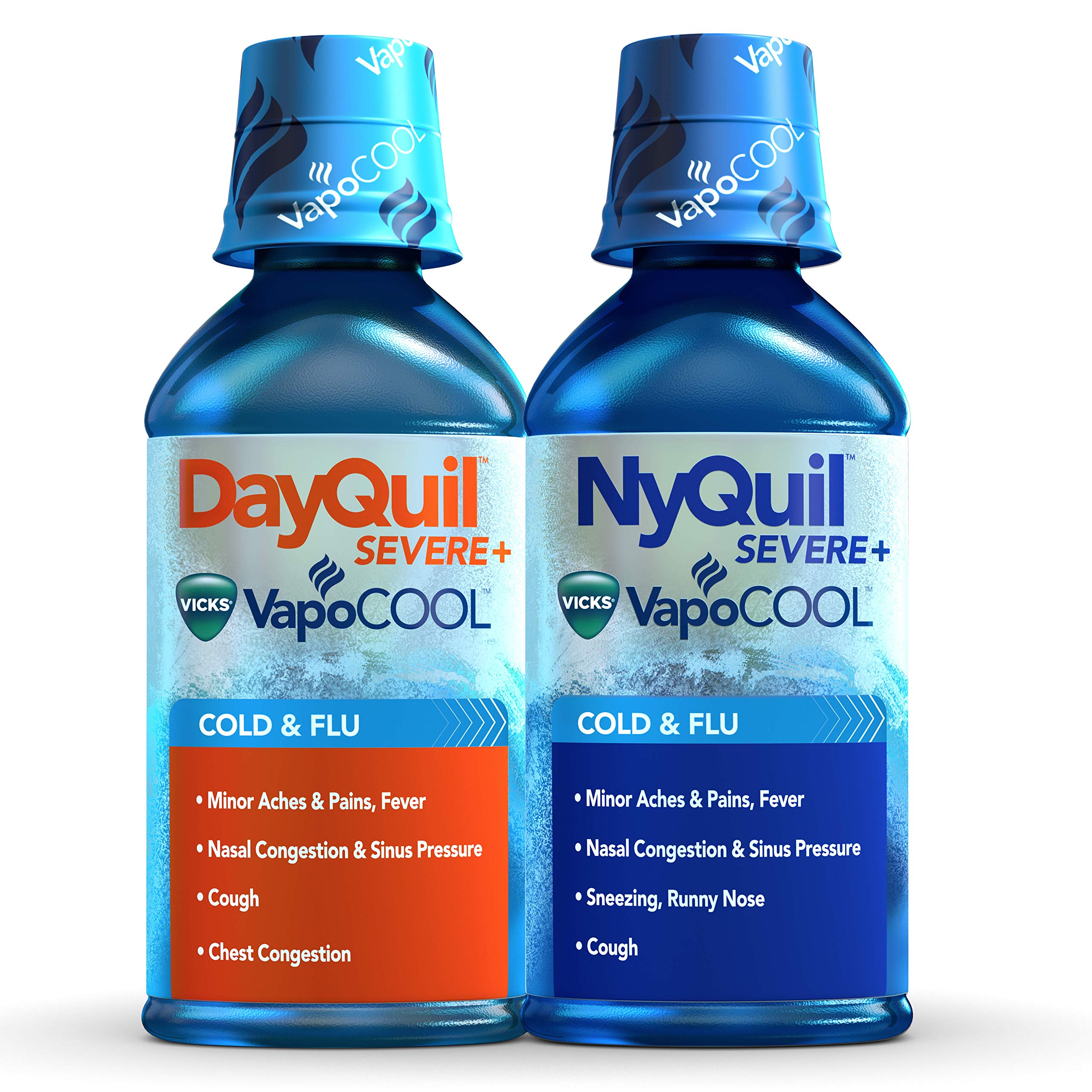 DayQuil and NyQuil SEVERE with Vicks VapoCOOL Cough, Cold & Flu Relief