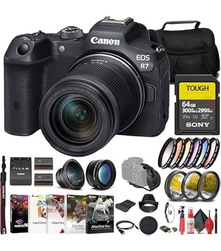 Amazon.com : Canon EOS R7 Mirrorless Camera with 18-150mm Lens