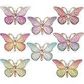 DIYstore 40 Pcs Colorful Butterfly Charms & Pendants Jewelry Kit - Enamel for Earrings, Bracelets, Necklace, DIY Phone Case & Hair Clip Craft