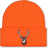 Klarny Outdoors Blaze Winter Hunting Hat for Kids - Pull On Hunting Beanie for Babies | Knitted Skullcap, 0-36 Months