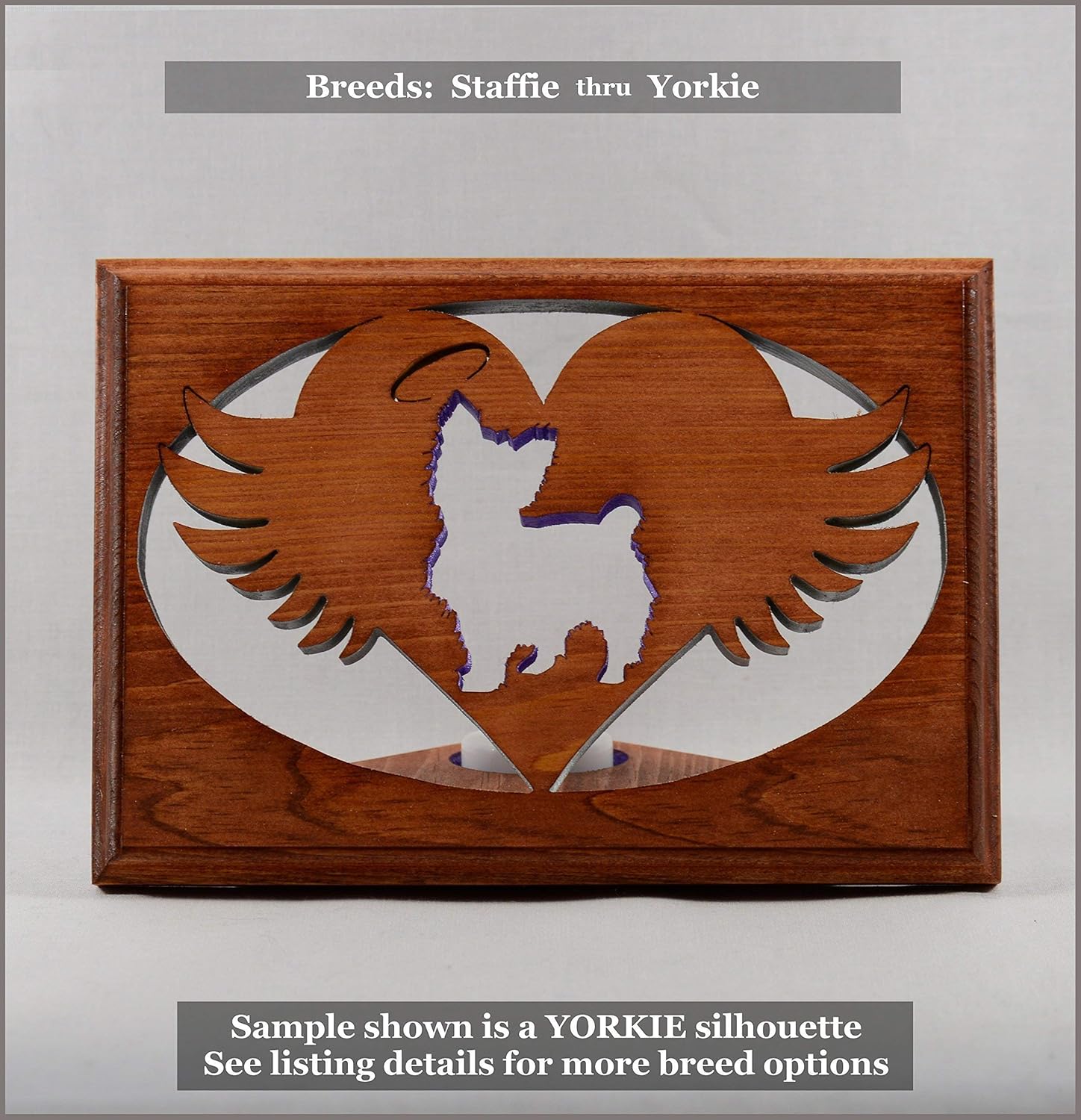 pet loss memorial candle