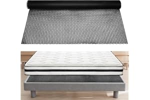 CATHRABO 80x60 RV Mattress Underlay Moisture Barrier,Queen Size Rv Under Mattress Ventilation,Breathable Mesh Dry Mattress Underlay for RV,Cuttable Under Mattress Pad for Boat Camper Bed,Black