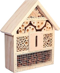 Niteangel Natural Wooden Hotel Bee Bug House/Hotel (Classic)