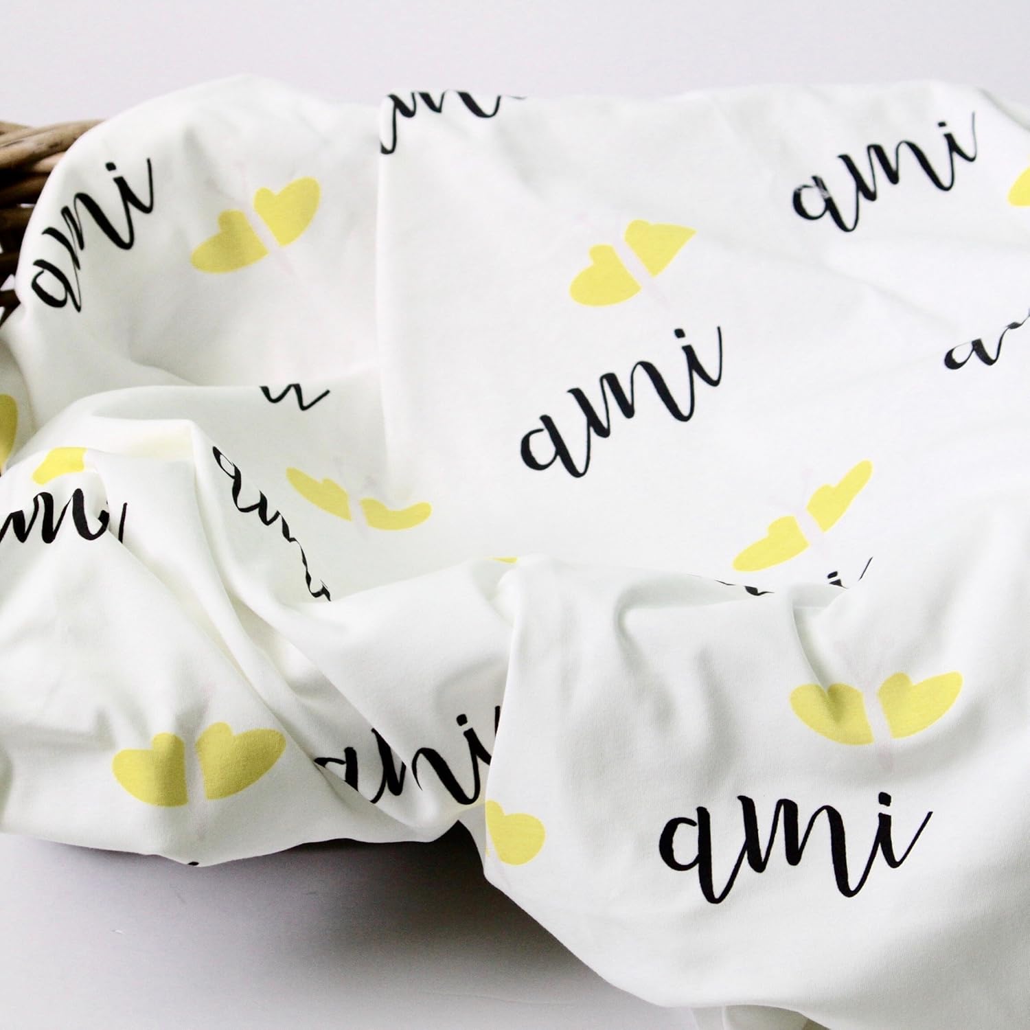 Personalized Baby Swaddle Blanket In Organic