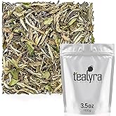 Tealyra - White Peony - Bai Mu Tan White Loose Leaf tea - Premium Chinese White Tea - Caffeine Level Low - 100g (3.5-ounce)