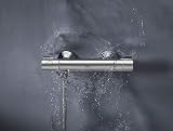 GROHE Grohtherm 800 Thermostatic Shower Mixer 34558000 Chrome Water Saving view 3