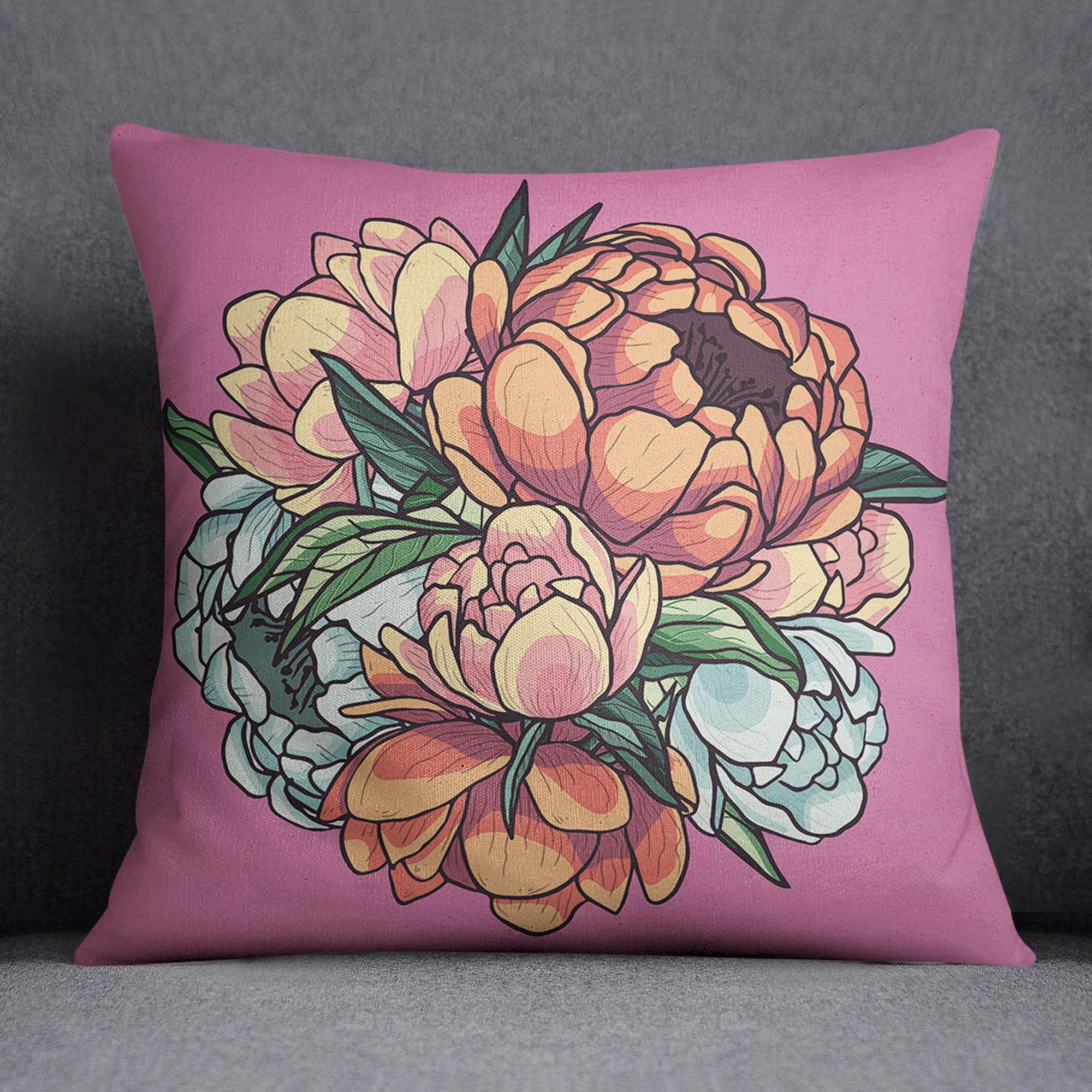 Bonamaison Decorative Cushion Cover, Multi, 45x45