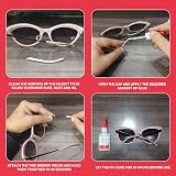 GH1200 2-IN-1 Plastic Glue with Brush & Nozzle, Quick Bonding view 3