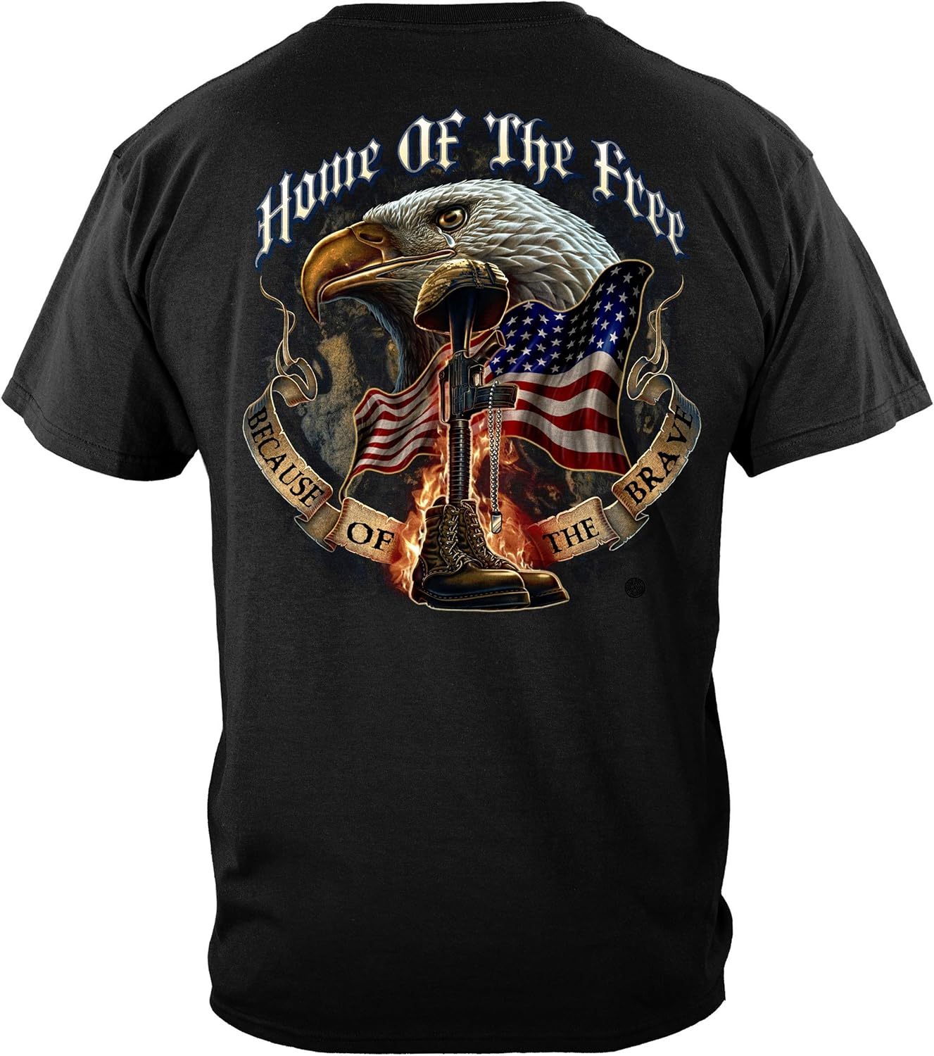 Erazor Bits 2nd Amendment Shirt, Patriotic Tshirt, American T-Shirts, Don't Tread On Me Shirt, Gun Shirts for Men