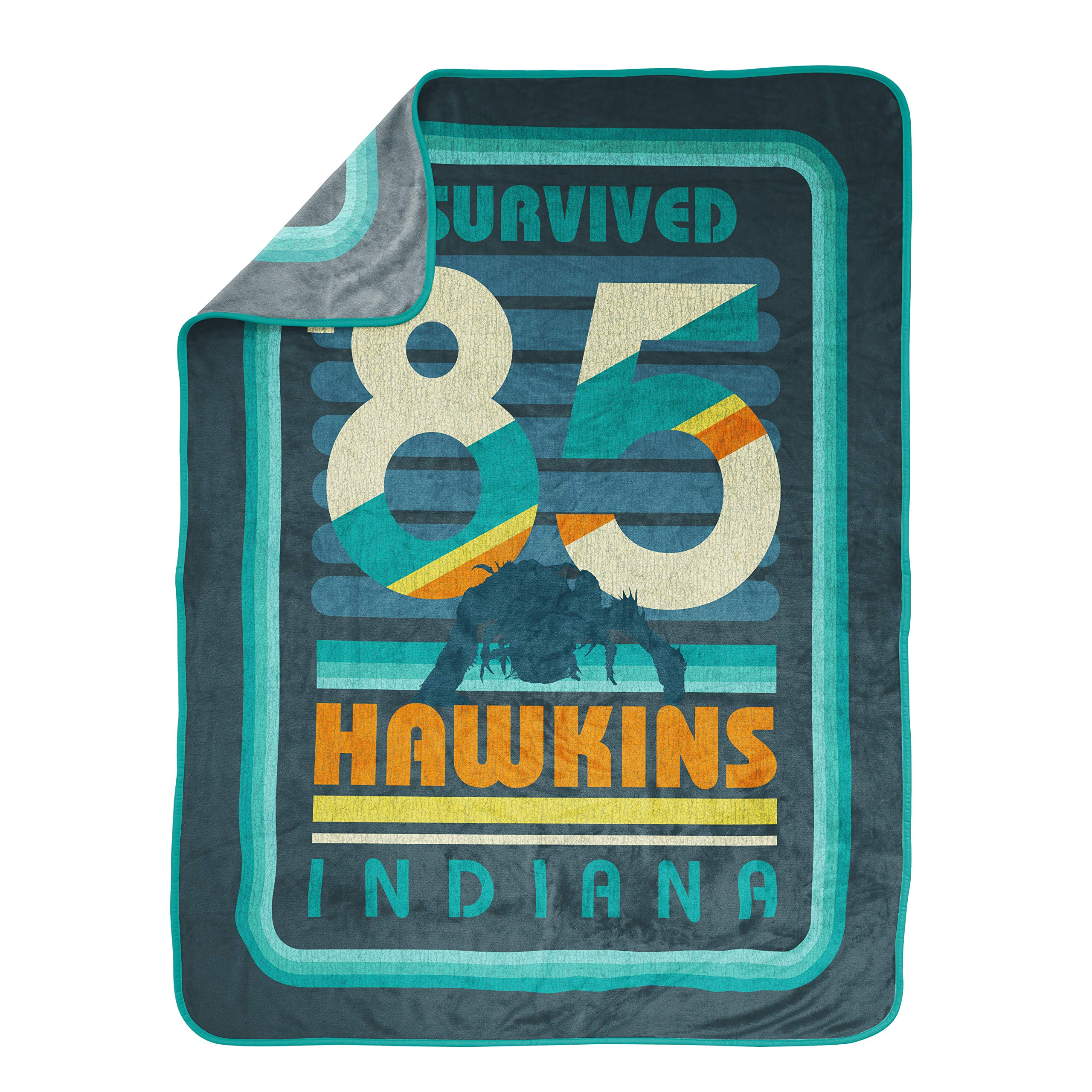 Jay Franco Stranger Things Throw Blanket - Plush 46