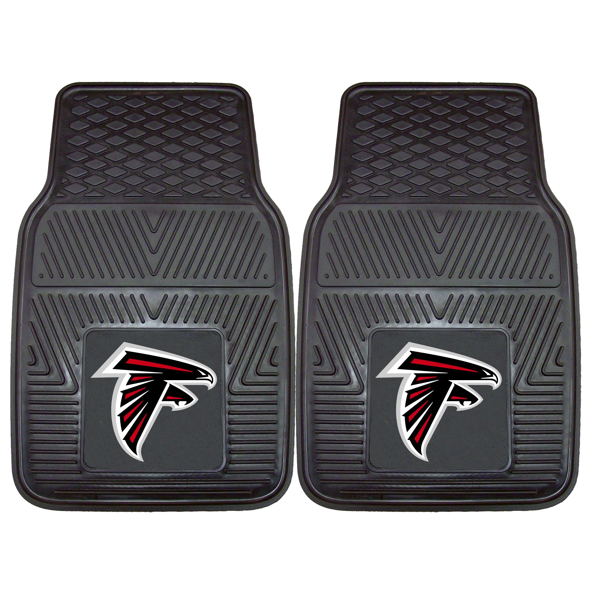 Fanmats 8885 NFL Atlanta Falcons Vinyl Heavy Duty Car Mat Black, 18"x27"
