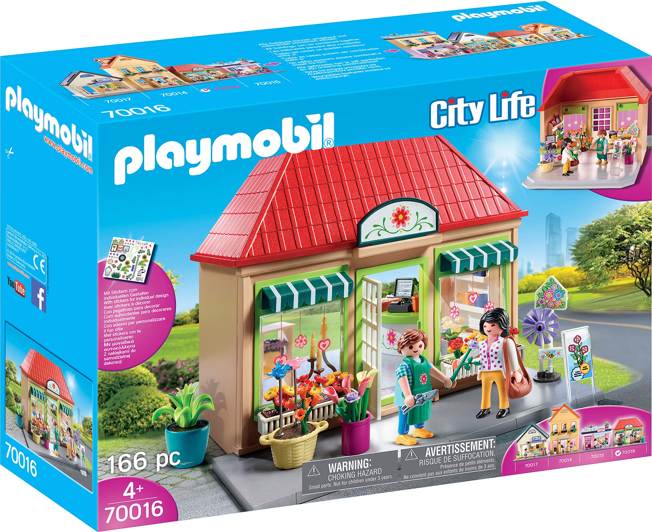 Playmobil City Life 70016 My Flower Shop, For Children Ages 4+ โ image 1