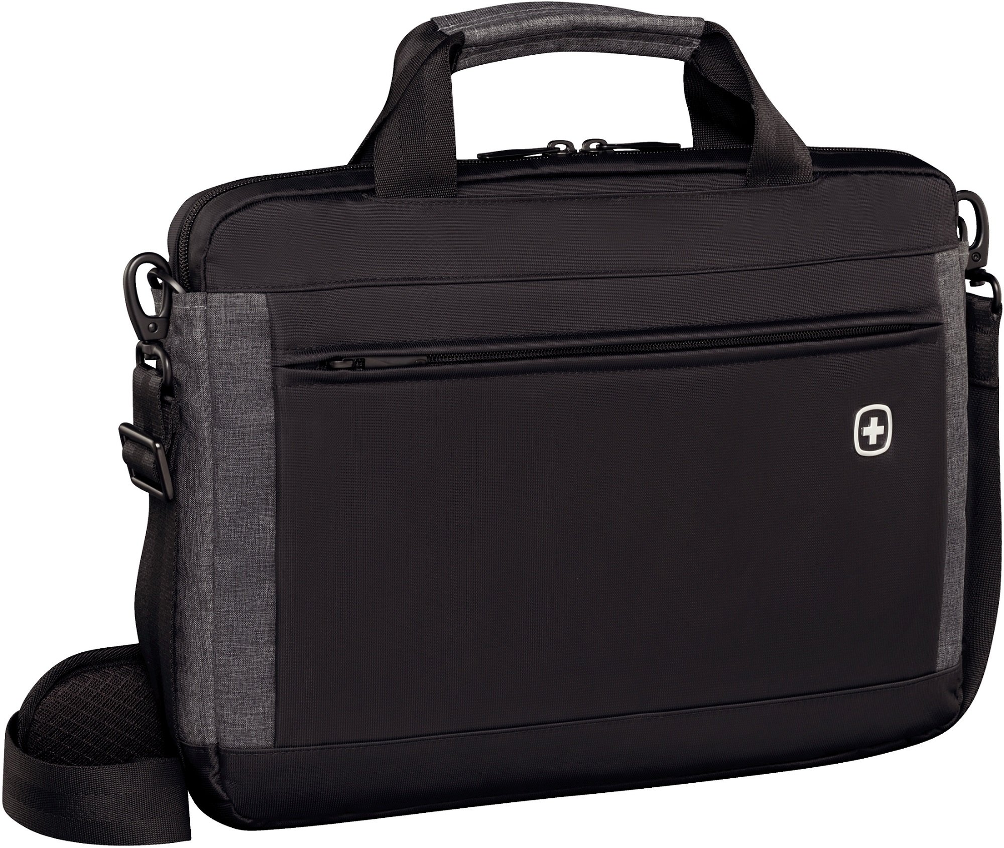 Wenger 601081 INCLINE 16' Laptop Slimcase, In {8 Litres} Messenger Bag, 41 cm, 8 Liters;, Black/Grey