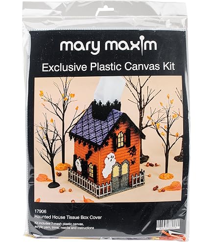 Kit Mary Maxim 'Back From The Tree Farm' - Camion De Noël En Toile Plastique Rouge - Modèle à Broder 25286