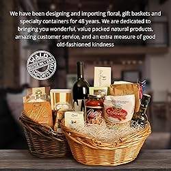 Wald Imports - Small Wicker Basket with Handle