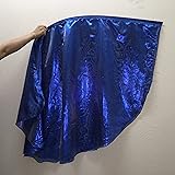 Deep Metallic Blue Poly Quills Lame’ Worship