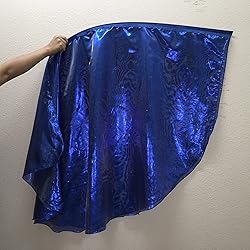 Deep Metallic Blue Poly Quills Lame’ Worship