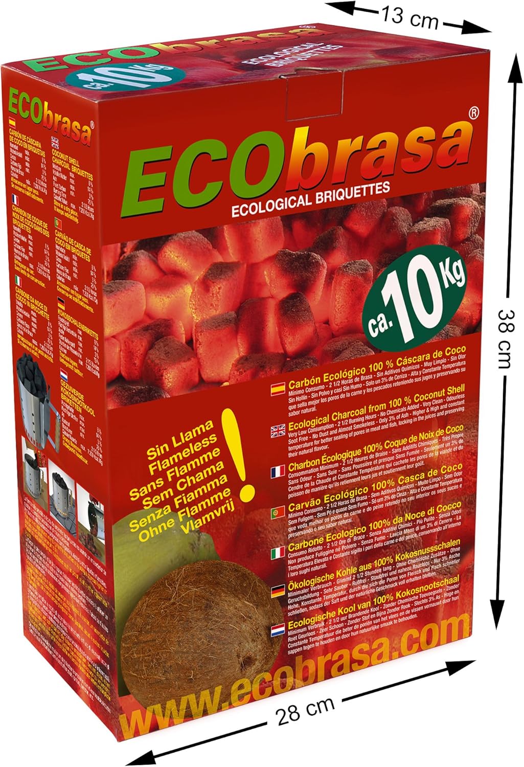 9 Mejores Carbones Ofertas Carbon Coco Barbacoa | (2020)