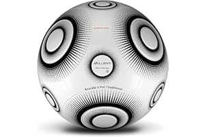 Millenti Knuckle-It Pro Soccer Ball - Size 5 Club Training Ball + Match Ball with High-Visibility Easy-to-Track Knuckle Movement Design