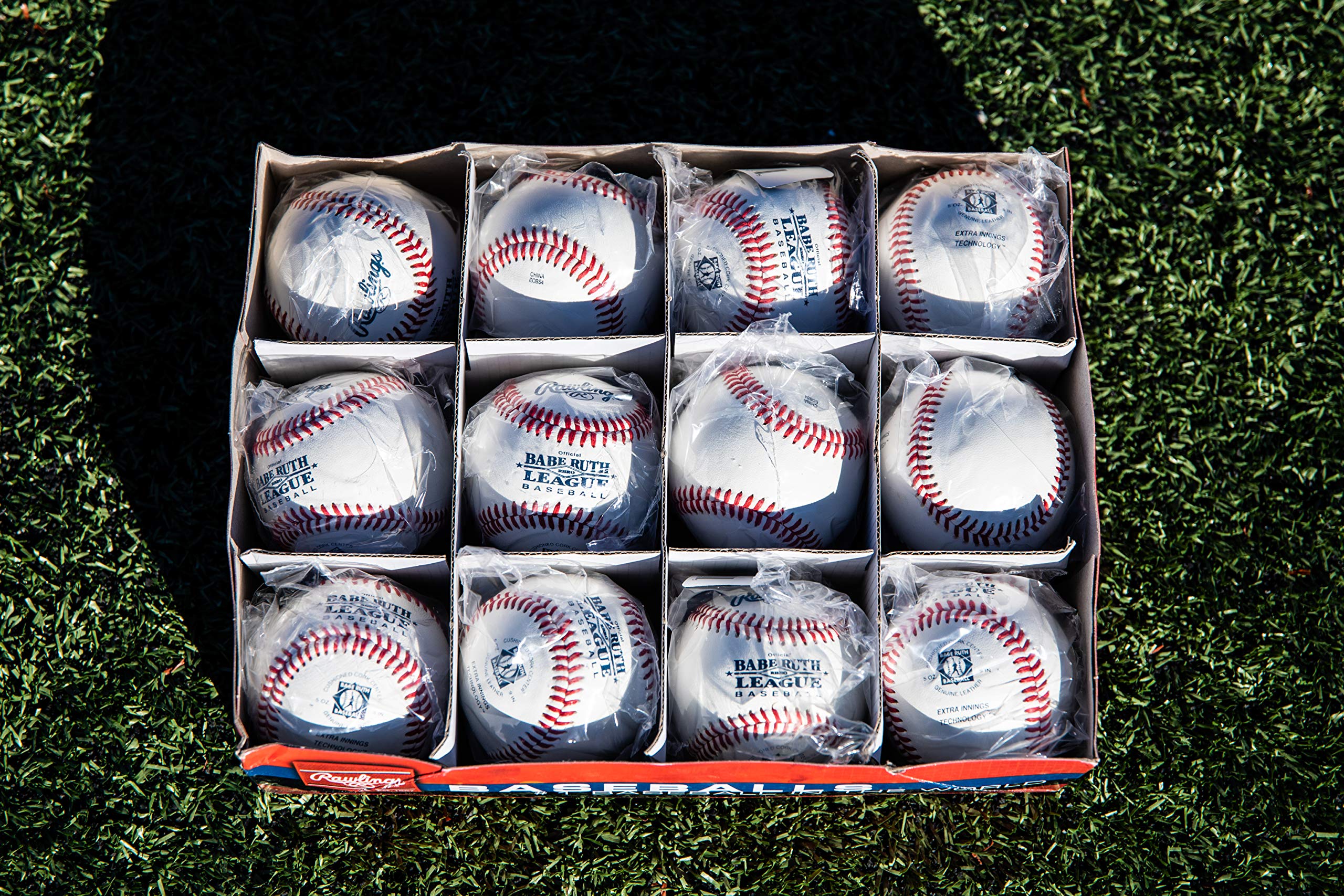 Rawlings | BABE RUTH LEAGUE Baseballs | Tournament Grade | RBRO | Youth/14U | 12 Count