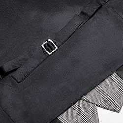 Hi-Tie Men's Suit Vest Tailored Collar Single