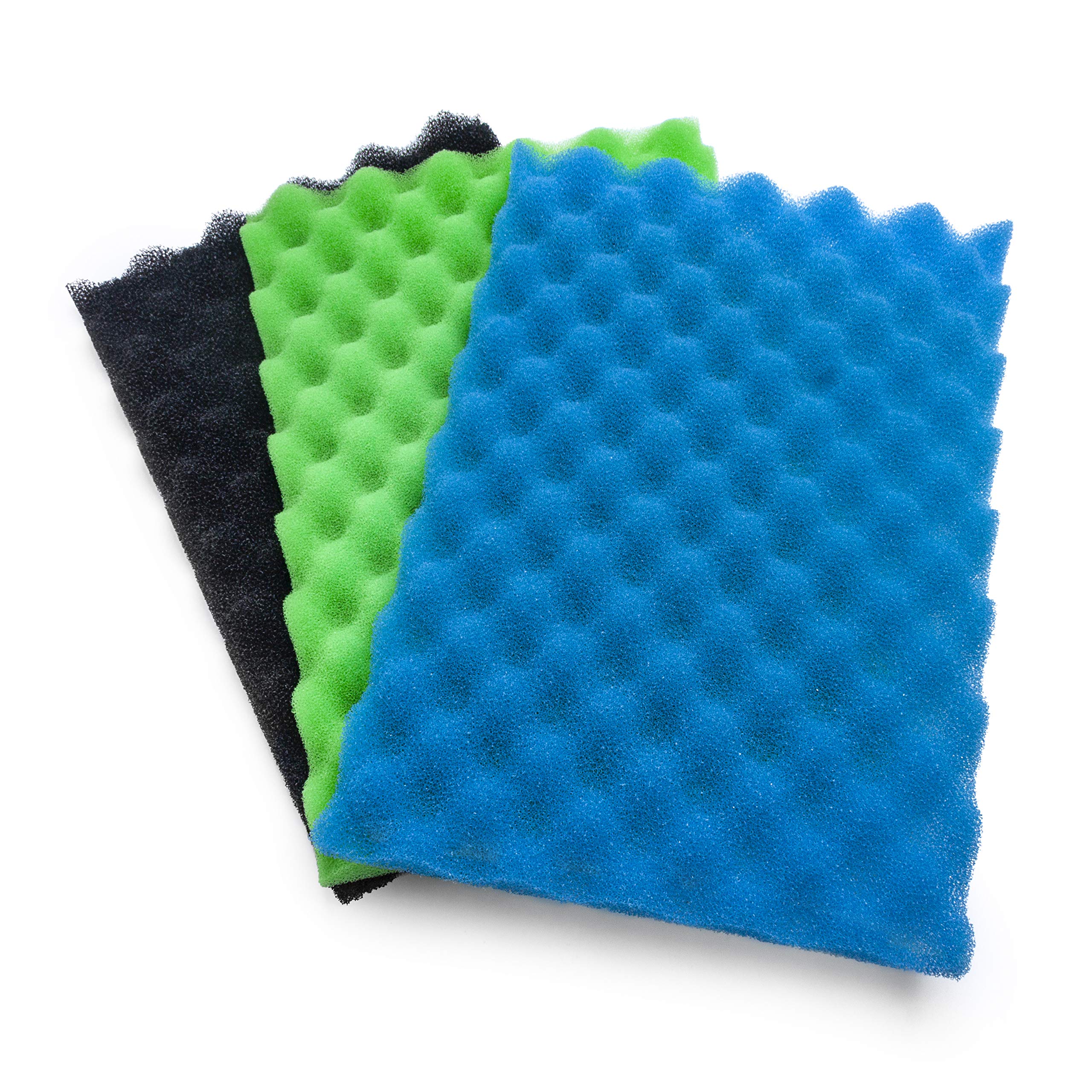 1 set of Generic Fish Pond Foam Filters fit for Lotus Green Genie 12000