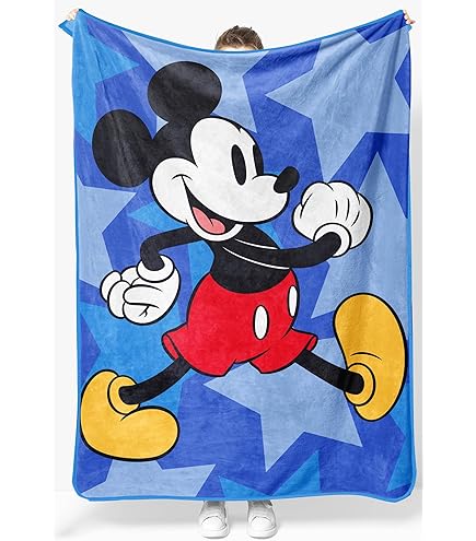 Amazon.com: Northwest Mickey Mouse Woven Tapestry Throw Blanket