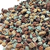 FANTIAN 5 lbs Succulent Cactus Soil Potting Mix,1/4 inch Pumice Pebbles Mix Horticultural Lava Rock for Indoor Plants, Bonsai, Orchid