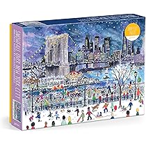 Puzzle 1000 pièces Michael Storrings Christmas in Paris - Puzzles